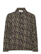 Felinemd Print Shirt Black Modström