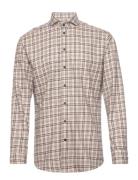 Regular Fit Mens Shirt Beige Bosweel Shirts Est. 1937