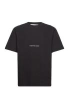 Institutional Modern Ottoman Tee Black Calvin Klein Jeans