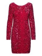 Onlconfidence L/S Sequins Dress Jrs Red ONLY