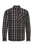 Tjm Reg Check Flannel Shirt Black Tommy Jeans