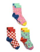 Kids 3-Pack Boozt Gift Set Patterned Happy Socks