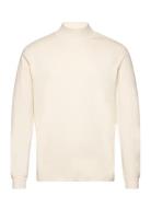 Perkins Neck Long-Sleeved T-Shirt Cream Mango