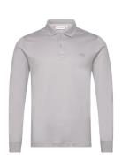 Liquid Touch Slim Ls Polo Grey Calvin Klein