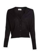 Extra Fine Wool Cardigan Black Calvin Klein