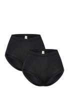 Brief High Control 2 Pack Black Lindex