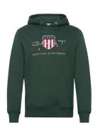 Reg Archive Shield Hoodie Green GANT