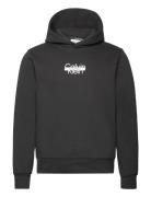 Cut Through Logo Hoodie Black Calvin Klein