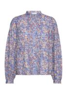 Blouse Claire With Print Blue Lindex