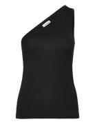 Cotton Modal Shoulder Tank Black Calvin Klein