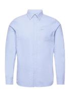 Cotton L/S Oxford Shirt Blue Superdry