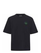 Cftue Tee With Chest Embroidery Navy Casual Friday