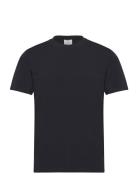 Stretch Cotton T-Shirt Black Mango