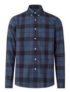 Casual Check Flannel B.d Shirt Blue Lexington Clothing