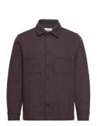 Whiting Overshirt Brown Wax London