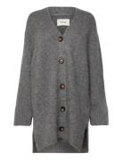 Passage Fluffy Knit Cardigan Grey HOLZWEILER