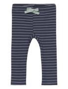 Stripe Rib Pants Baby Navy Müsli By Green Cotton