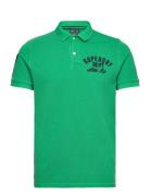 Applique Classic Fit Polo Green Superdry