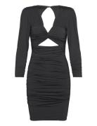 Melanie Short Dress Black Notes Du Nord