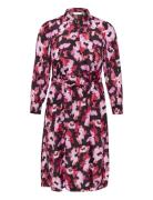 Kcnatalia Shirt Dress Pink Kaffe Curve