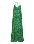 Fine Jacquard Maxi Dress Green ROTATE Birger Christensen