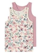 Nmftank Top 2P Nostalgia Flower Noos Patterned Name It