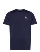 Ua Hg Armour Fitted Ss Navy Under Armour
