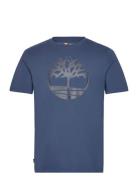 Kennebec River Tree Logo Short Sleeve Tee Dark Denim/Dark Sapphire Blu...