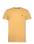 Uspa T-Shirt Arjun Men Yellow U.S. Polo Assn.