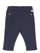 Elastic Waist Trousers Navy Mango