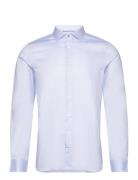 Faux Uni Slim Fit Shirt Blue Michael Kors