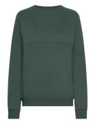 Nursing Sweatshirt Green Boob