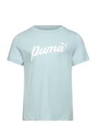 Ess+ Script Tee G Blue PUMA