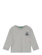 T-Shirt L/S Grey United Colors Of Benetton
