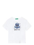 T-Shirt White United Colors Of Benetton