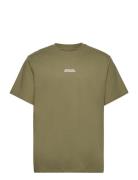 Cohen Brushed Tee Ss Green Clean Cut Copenhagen