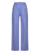 Nlfhill Linen Reg Pant Blue LMTD