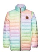 Nylon Puffer 2 In 1 Jacket Patterned Mikk-line