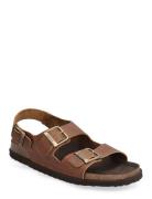 Sl Gaston Leather Brown Scholl