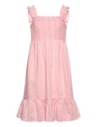 Dress Cotton Lurex Pink Creamie