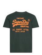 Neon Vl T Shirt Green Superdry