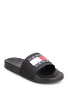 Tommy Jeans Flag Pool Slide Ess Black Tommy Hilfiger