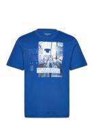 Photoprint T-Shirt Blue Tom Tailor