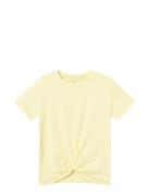 Nkfdinas Ss Nreg Short Top Yellow Name It