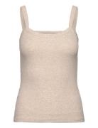 Slfcelica Anna Strap Tank Top Noos Cream Selected Femme