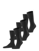 Airport 3-Pack Business & Casual Black Falke