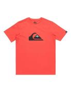 Comp Logo Ss Yth Red Quiksilver