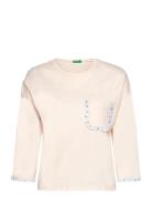 Sweater L/S Cream United Colors Of Benetton