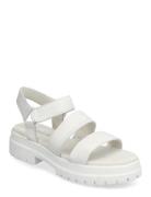 London Vibe Backstrap Sandal White Full Grain White Timberland