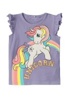 Nmfmalla Mlp Ss Top Cplg Purple Name It